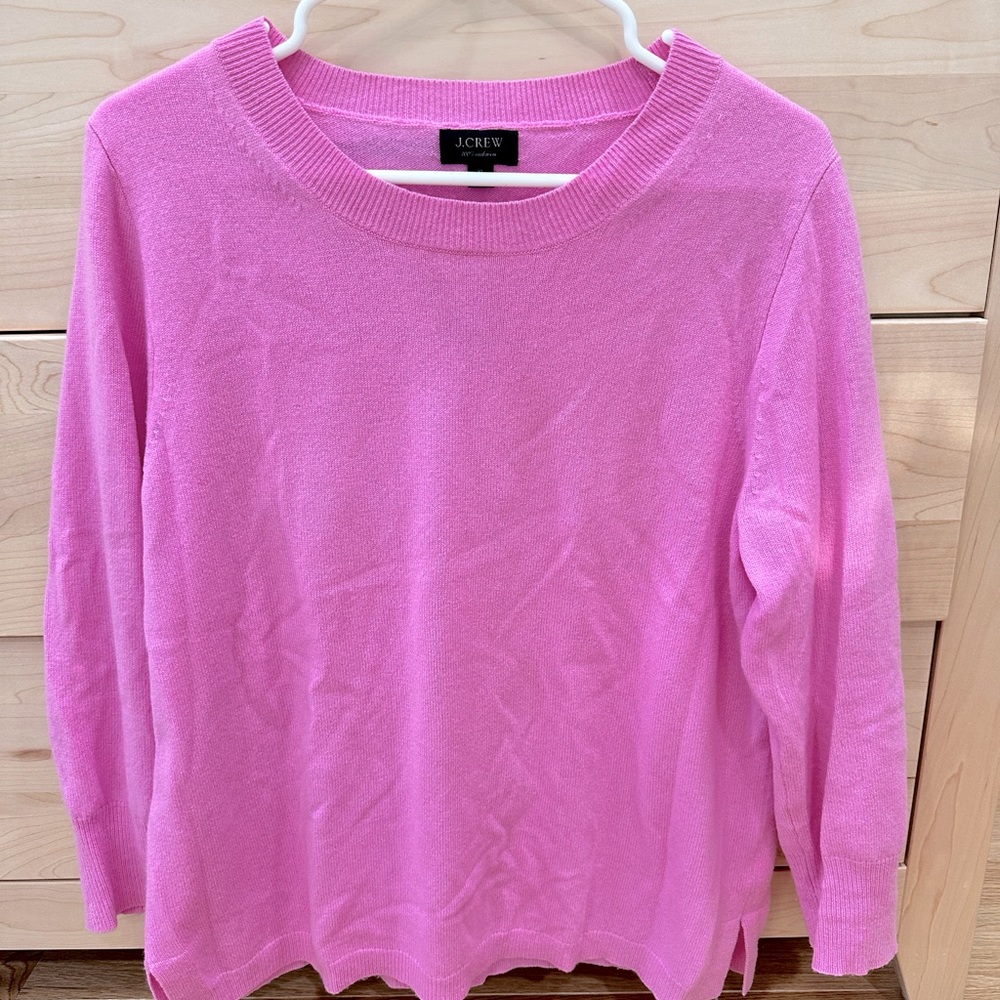 J. Crew Women's Pink Sweater